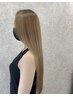 【ナチュラルストレート】質感改善ストレート＋カット￥18700～