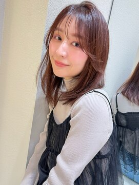 ロンド アンブル 四条烏丸(Lond ambre) シアーカラー/セミディ/レイヤー/韓国/前髪