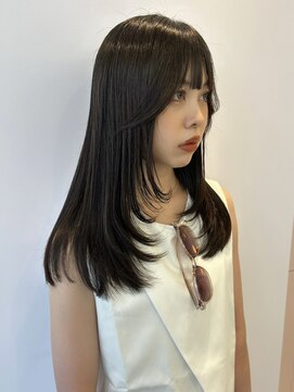 アール 横浜(R) MAKI【簡単スタイリング/韓国レイヤー/顔まわり/横浜レイヤー】