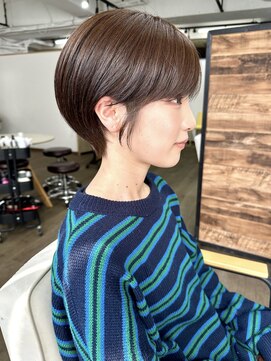 ルアン 上通り(ruen) マッシュショート　ショートヘア　熊本　ruen 山田大貴