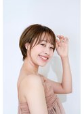 30代40代50代ナチュラル大人可愛いショートボブスタイル