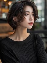 アルトリスト(Altruist Aging×HAIR&SPA)&nbsp;★ダークアッシュ大人ガーリーボブ着物似合わせカット/髪質改善