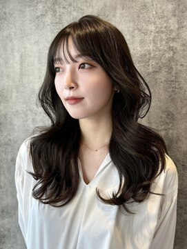 フォーカス 柏店(FOCUS) 韓国レイヤー×olive greige【韓国へア】【韓国風レイヤー】