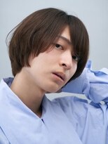髪質改善カットでつくるミディアムマッシュヘア