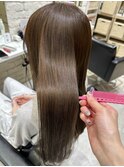 マロンベージュミルクティーカラーグレージュブリーチカラー