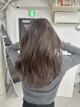 カラ 京都河原町(Kala) ハイライトバレイヤージュダブルカラーケアブリーチ20代30代