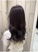 髪質改善 ブリーチ無しダブルカラーピンクブラウン カシスピンク