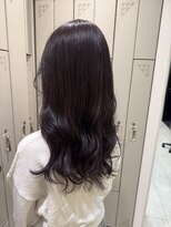 グレースバイハピネス(grace by happiness) 髪質改善 ブリーチ無しダブルカラーピンクブラウン カシスピンク