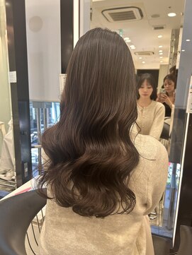 アピッシュ ギンザ(apish ginza) コテ巻き風パーマ/ロングパーマ/デジタルパーマ/前髪パーマ