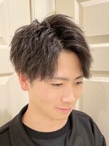 アットグラーロ 名古屋大須店 (＠GLARO)&nbsp;☆ソフトツイストパーマ風☆軽めセンターパート