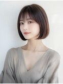 【vlow 吉田＃17】重めワンカールボブ vlow 表参道 韓国
