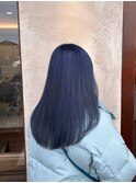 【1ブリーチでつくる透明感ネイビー】stylistすずか