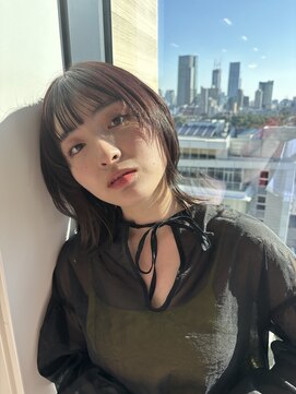 エクリ(equri×SHISEIDO) 外はねくびれヘア【目黒】