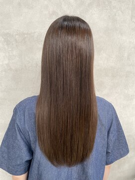 ルノン(LUNON) アプリコットオレヘアハイライトカラー熊本