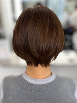 ジエクト アイロ(The Ect ilo) 似合わせショート/ショートボブ/マロンベージュ/江坂