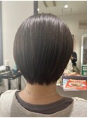 ハンサムショート/ショートボブ/切りっぱなし/博多駅