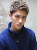 スパイキージェットモヒカン20代30代40代◎アップバングショート