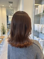 トッカ 中目黒店(tocca)&nbsp;☆ほんのりオレンジブラウンカラー♪♪☆