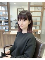 ヘアークリアー 草加&nbsp;大人可愛い20代30代40代シルキー外ハネボブ