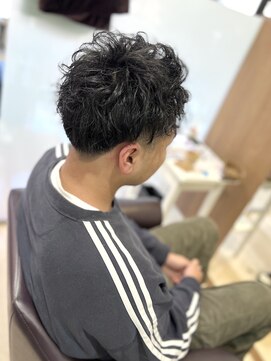 エル バイ ファースト(L by first) 【L by first】メンズスパイラルパーマ