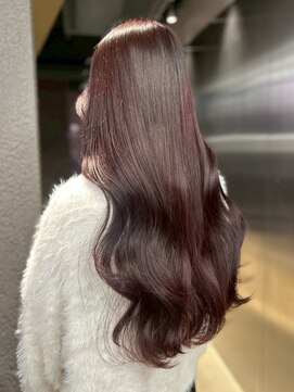 ペレ 原宿(PELE) ダブルカラー/ケアブリーチ/羽エクステ/原宿