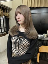 ノエル 池袋店(noel)&nbsp;【noel】hachi×レイヤーカット ブリーチなしダブルカラー