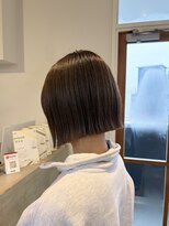 フレリス(FreRis)&nbsp;あごラインボブ×オリーブベージュ