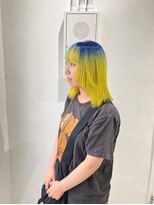 ミュー(Mu)&nbsp;デザインカラー　ルーツカラー　まめっちカラー