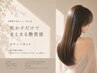 【乾かすだけでまとまる艶質感】カラー＋カット
