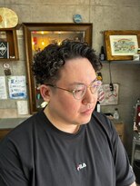 アールズ ヘア(R's hair)&nbsp;MEN’S HAIR/サーフカール/刈り上げセンターパート/印西