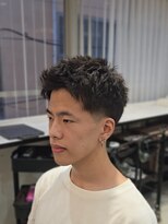 ラピス 名古屋駅前店(Lapis)&nbsp;ウォーリアカット×テーパーフェード/海外短髪ヘア