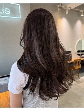 ヌル ヘア デザイン(nullus hair desigh) 【nullus ai】ダブルカラーベース透明感ブラウン