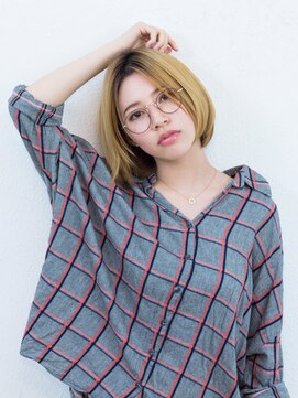 ヘアースペース ブイ(hair space V) ストリートカジュアルボブ