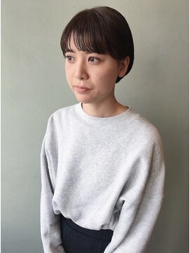 モク 大阪梅田店(MOK) シンプルミニボブ