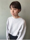 シンプルミニボブ