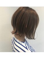 グリーンルーム(Green Room)&nbsp;【Green Room  佐藤】 シンプルな切りっぱなしボブ