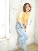 色っぽセンターパートボブvol.2
