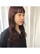 ツイギー 伊賀上ビル店(TWiGGY)&nbsp;カジュアルさんに、Aライン波巻きロング。
