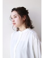 ラシェンテ エイジア 高槻(La Sente Aja)&nbsp;ボブでもできるニュアンスハーフアップ