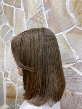 サロン ド ハル salon de HARU ナチュラルセミロングスタイル