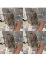 レイリア 奈良 法隆寺店(LeiLea)&nbsp;【dog&hair LeiLea法隆寺】 バレイヤージュグレージュ