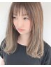 【潤う艶カラー】前髪カット+カラー+選べるトリートメント☆９５００円