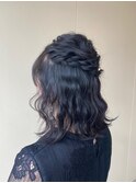 ヘアセット◯ハーフアップ