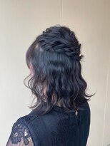 カシェ リタ ヘアー(CACHE'&RITA HAIR)&nbsp;ヘアセット◯ハーフアップ