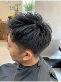 アップバンク爽やか7:3大人スタイル