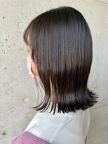 イト(ito) 切りっぱなしセミディ【松山美容室】