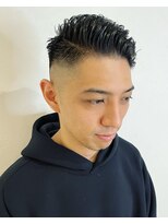 ウェグ 難波(WEG) WEG/難波/道頓堀/フェードカット/サイドパート/刈り上げ