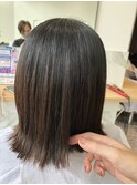 切りっぱなしボブ