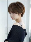 前髪ありショートボブ20代30代40代【AIN.表参道】川原大地