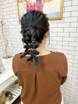 リール(THE RIRE.) ＊THE  RIRE. カーキグレイ×オレンジ＊